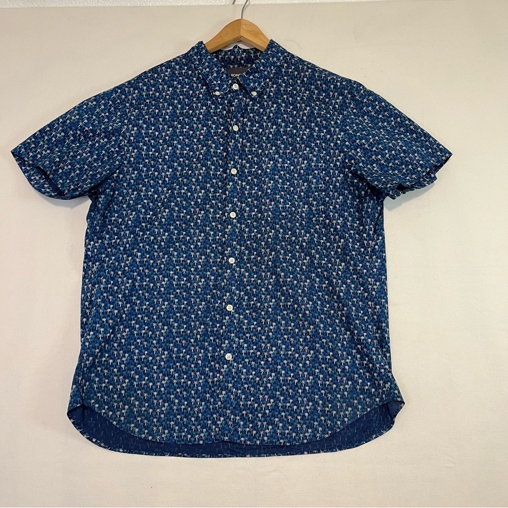bonobos floral shirt Casual Button Up Size XL Slim Fit￼